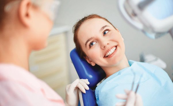 Complete dental exam and cleaning